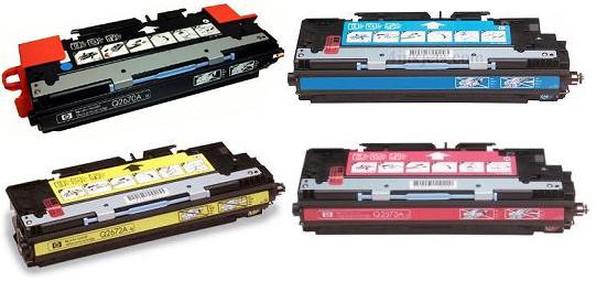 HP HP Laser Toners Q6470A / Q6471A / Q6472A / Q6473A SET OF 4 TONERS